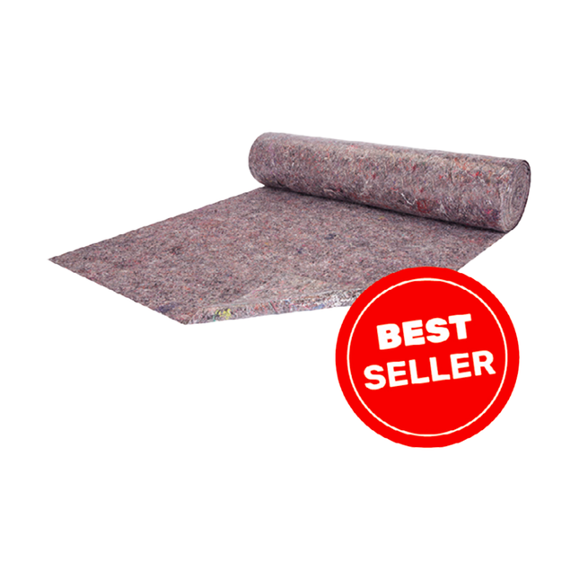 Malerabdeckvlies ADV mit Antirutschfolie ca. 220 g/m² grau-bunt