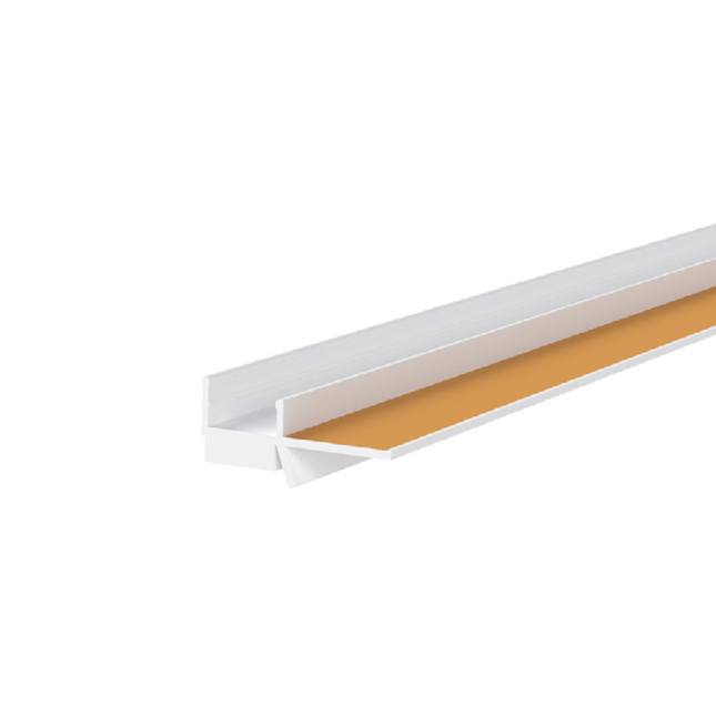 Anputzleiste mit Schutzlippe PVC 78 Ifm 6-9 mm