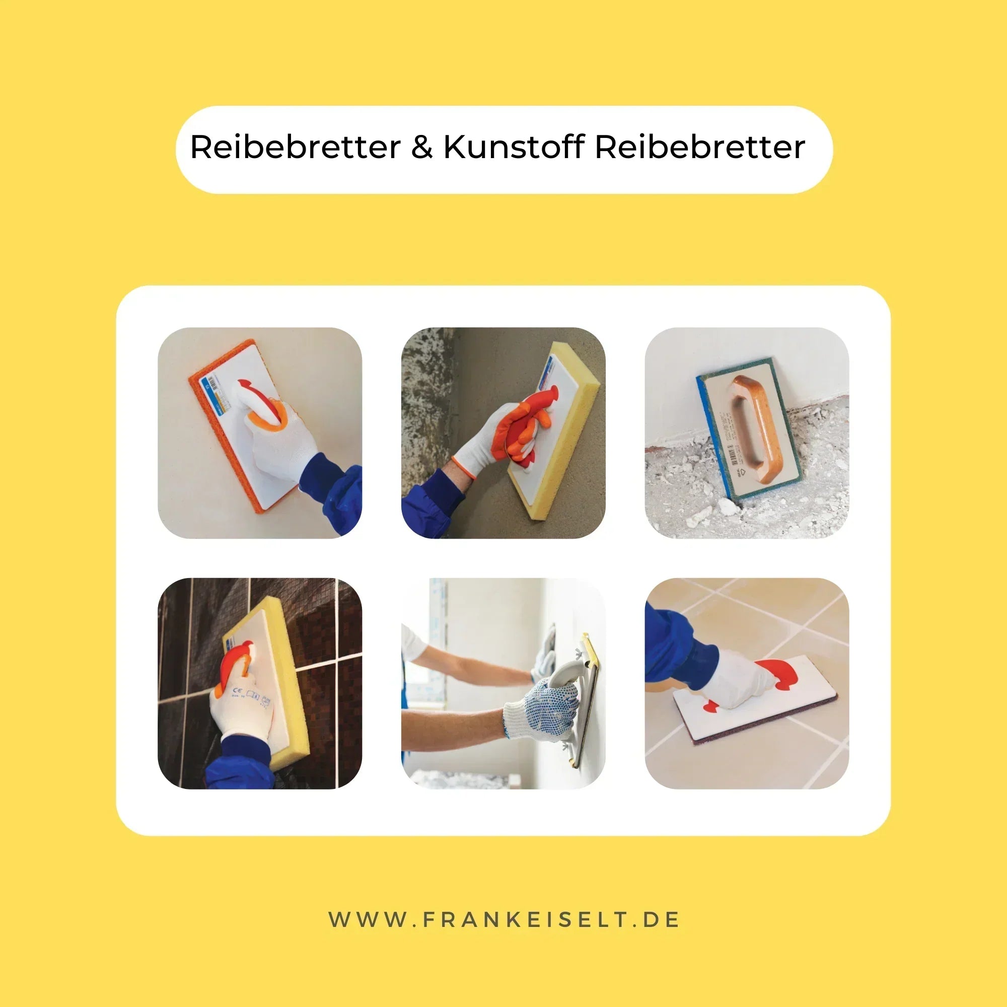 Reibebretter und Kunststoff-Reibebretter: Unverzichtbar für saubere Putzoberflächen
