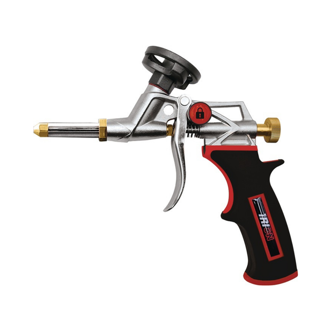 1K-Montagepistole Metall Lite Micro Metall f.1K-PU-Pistolenschäume