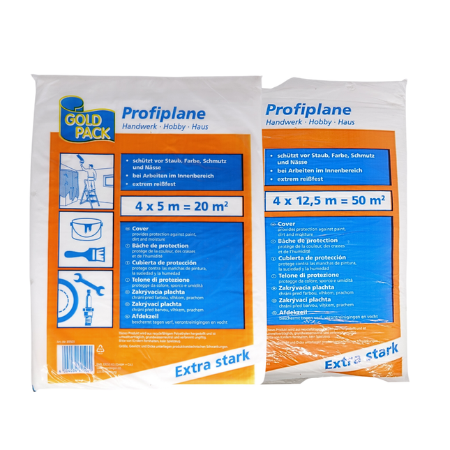 HDPE-Abdeckplane -profi- ca. 12 µm