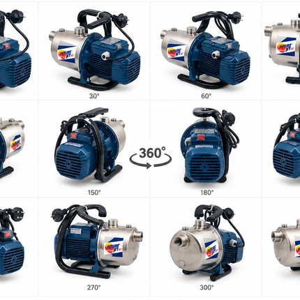 Wasserpumpe 0,75 kW, 230V, 50Hz, 1Ph