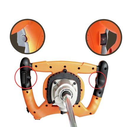 Rührwerk EV 40, 230 Volt, 1600 Watt 0-420/760 U/min, M14 Aufnahme  mit 140 mm Rührer