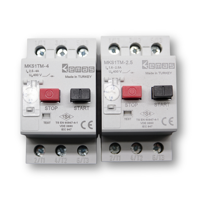 Motorschutzschalter 1,6-2,5 A, 2169, 2170