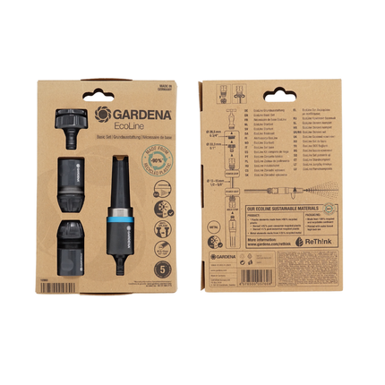 Gardena EcoLine Gartenspritze mit Anschluss-Set 4-teilig