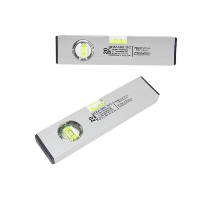 Wasserwaage Aluminium ohne Magnet 20 cm