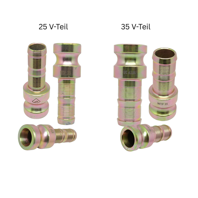 Kupplung VT25 & 35 VT mit Tülle