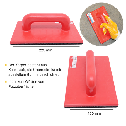 Reibebrett Putzbrett 150 x 225 mm