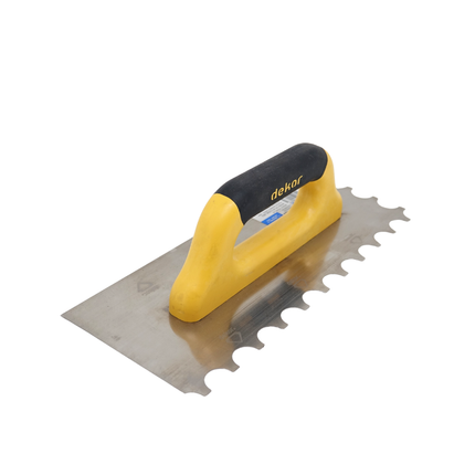 Rostfrei Zahnkelle halbrund mit Softgriff
DK-483