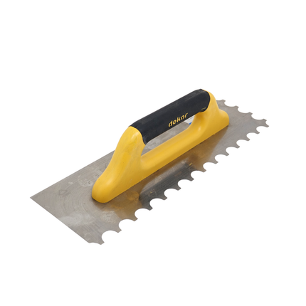 Rostfrei Zahnkelle halbrund mit Softgriff
DK-485