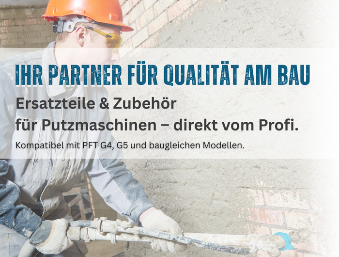 Putzmaschinen zubehör, pft g4 ersatzteile, Frank Eiselt