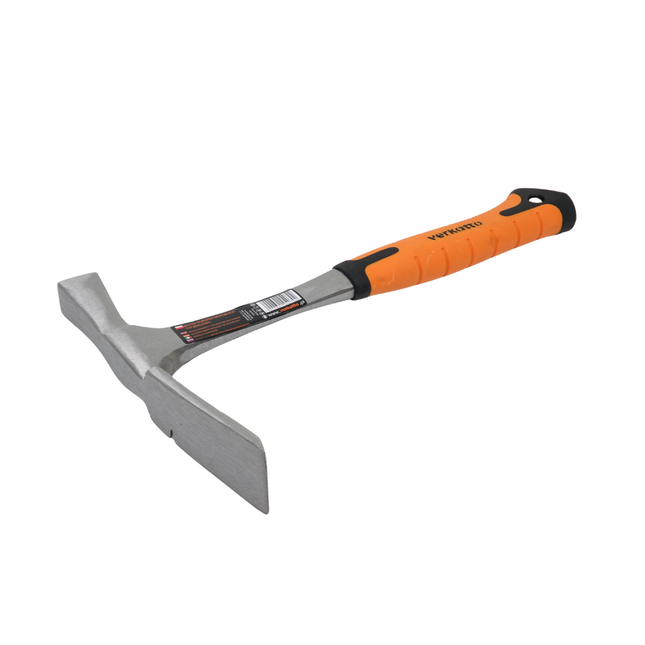 Berliner Maurerhammer 600g Stahlrohrstiel mit Fiberglas Griff