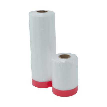 GOLDBÄNDER RED“ Premium Abdeckband + Masking Abdeckfolie für Maler & Renovierung