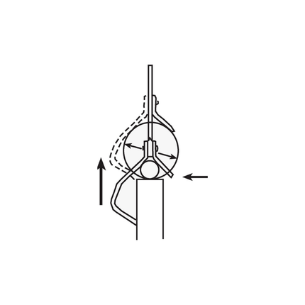 Abisoliermesser Secura No. 27 Gesamtlänge 132 mm ohne Klinge