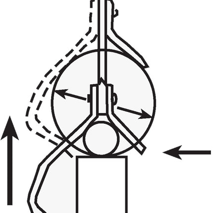 Abisoliermesser Secura No. 27 Gesamtlänge 132 mm ohne Klinge