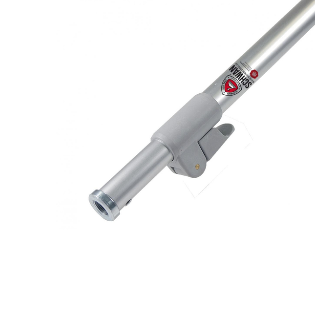 Aluminium-Teleskop-Gewindestiel 110 - 200 cm, mit M18 IG, NEUE EXTRA STABILE AUSFÜHRUNG