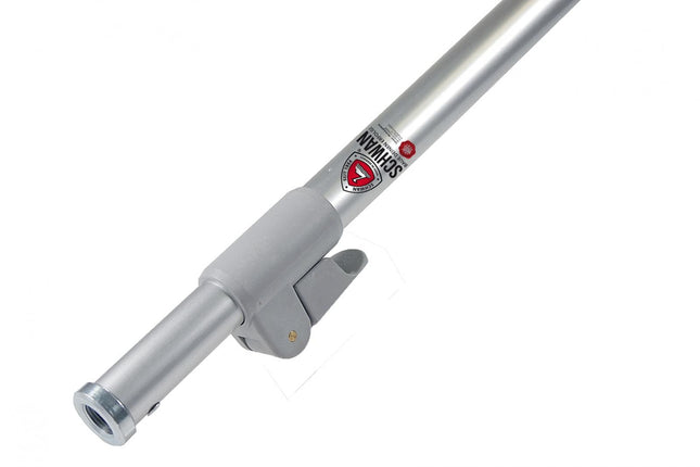 Aluminium-Teleskop-Gewindestiel 110 - 200 cm, mit M18 IG, NEUE EXTRA STABILE AUSFÜHRUNG