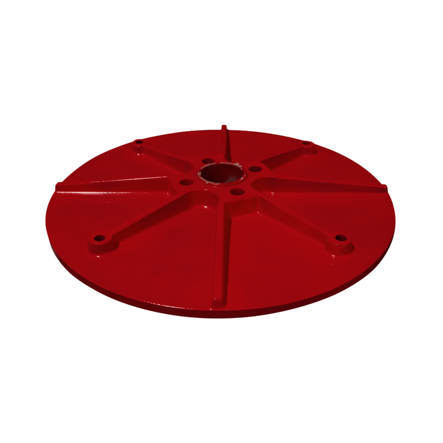 Alutragplatte mit Lochkreis 13/41 cm