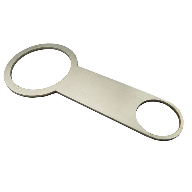 Befestigungsarmatur FIX – für Feinputzgeräte Modell FIX, mit POM ab 400 mm, Stärke 1,8 mm