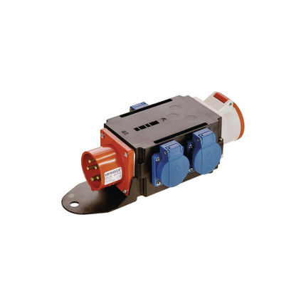 CEE-Adapter MIXO BRIGACH 1xCEE-Stecker 400V, 16 A, 5-polig IP44