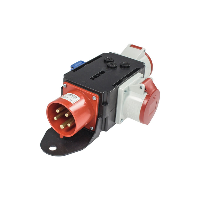 CEE-Adapter MIXO MOSEL 1xCEE-Stecker 400V, 32 A, 5-polig IP44