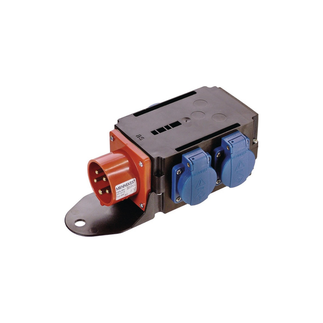 CEE-Adapter MIXO SAAR 1xCEE-Stecker 400V, 16 A, 5-polig IP44