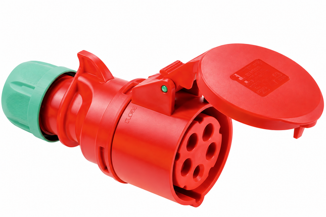CEE Kupplung 32A 400V 5-polig 6h IP44