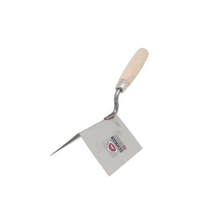 Eckenkelle außen 90° – 110 x 75 mm aus rostfreiem Stahl | Schwan