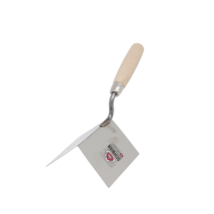 Eckenkelle außen 90° – 110 x 75 mm aus rostfreiem Stahl | Schwan Holzheft