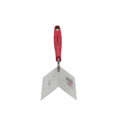 Eckenkelle außen 90° – 110 x 75 mm aus rostfreiem Stahl | Schwan