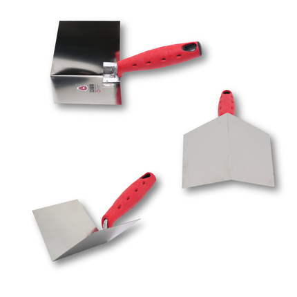 Eckenkelle, innen, 103°, 125 x 100 mm, rostfrei, Laibungsspachtel