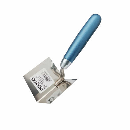 Eckenkelle Inneneck rostfrei mit Holzgriff 80 mm