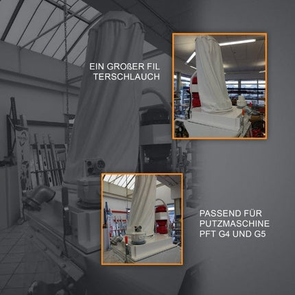 Einblashaube Monohaube komplett