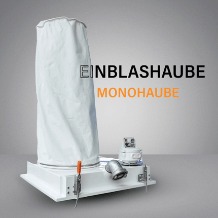 Einblashaube Monohaube komplett 1252