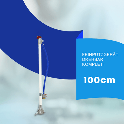 Feinputzgerät Drehbar Komplett
