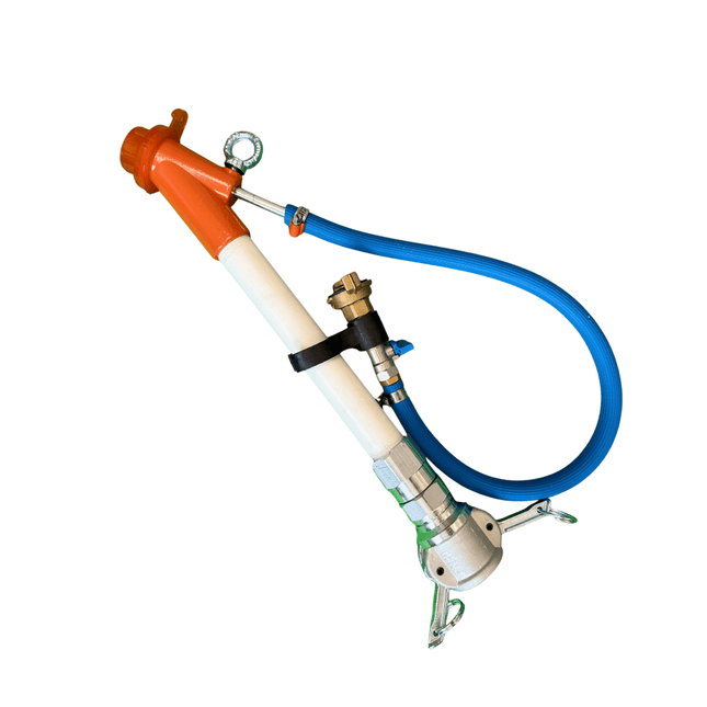 Feinputzgerät mit Drehkupplung NW25 Komplett – 50 cm  bis  150 cm