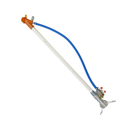 Feinputzgerät mit Drehkupplung NW25 Komplett – 50 cm  bis  150 cm