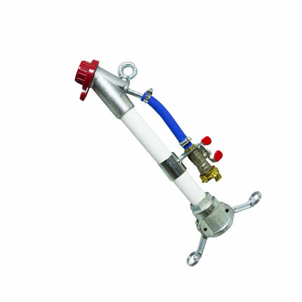 Feinputzgerät Winkel Komplett  - ohne Drehbare Kupplung 45 cm