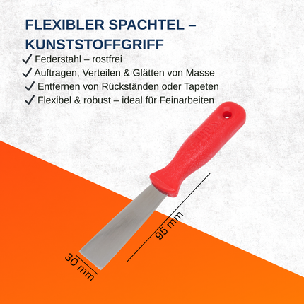 Flexibler Spachtel