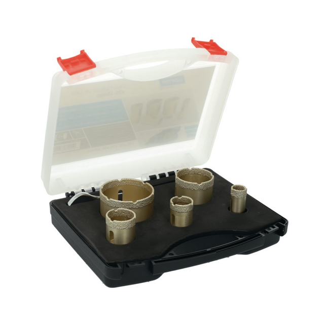 Fliesenbohrkoffer Extreme VB 20/28/35/50/68 mm Typ Fliese I 6-teilig