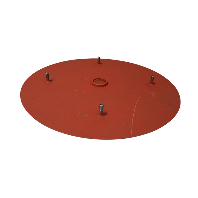Gedrehte Glättscheibe 60 cm mit 41 cm Lochkreis, passend für XL 600, XB 600, Glättmeister, SAG und ABG
