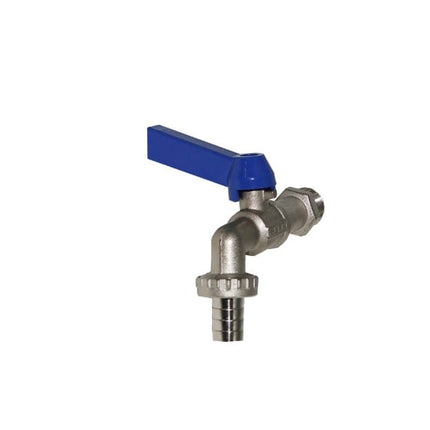 GEKA® Kugelauslaufventil - Messing vernickelt - 1/2"