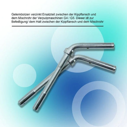 Gelenkbolzen für Kippflansch