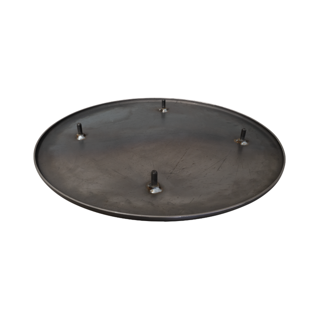 Gepresste Glättscheibe 60 cm mit hohem Rand und 41 cm Lochkreis, passend für XL 600, GM 6 und EM 6