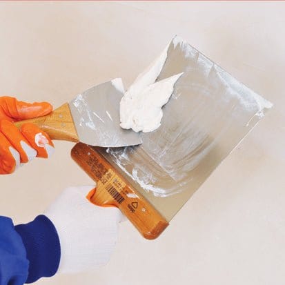 Gipserspachtel Edelstahl, Trockenbau Spachtel