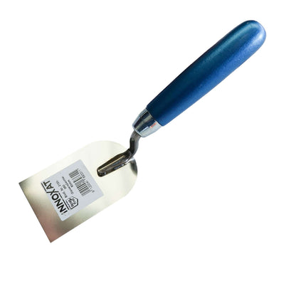 Gipserspachtel rostfrei mit G-Hals, Holzgrif 60 mm