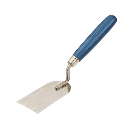 Gipserspachtel rostfrei mit G-Hals, Holzgrif