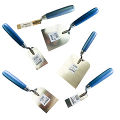 Gipserspachtel rostfrei mit G-Hals, Holzgrif