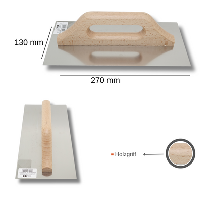 Glättekelle Argo 270 mm x 130 mm