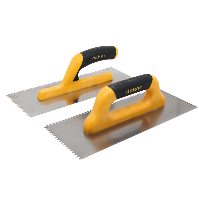 Glättekelle Gezahnt Dreieckzahn 295x120mm